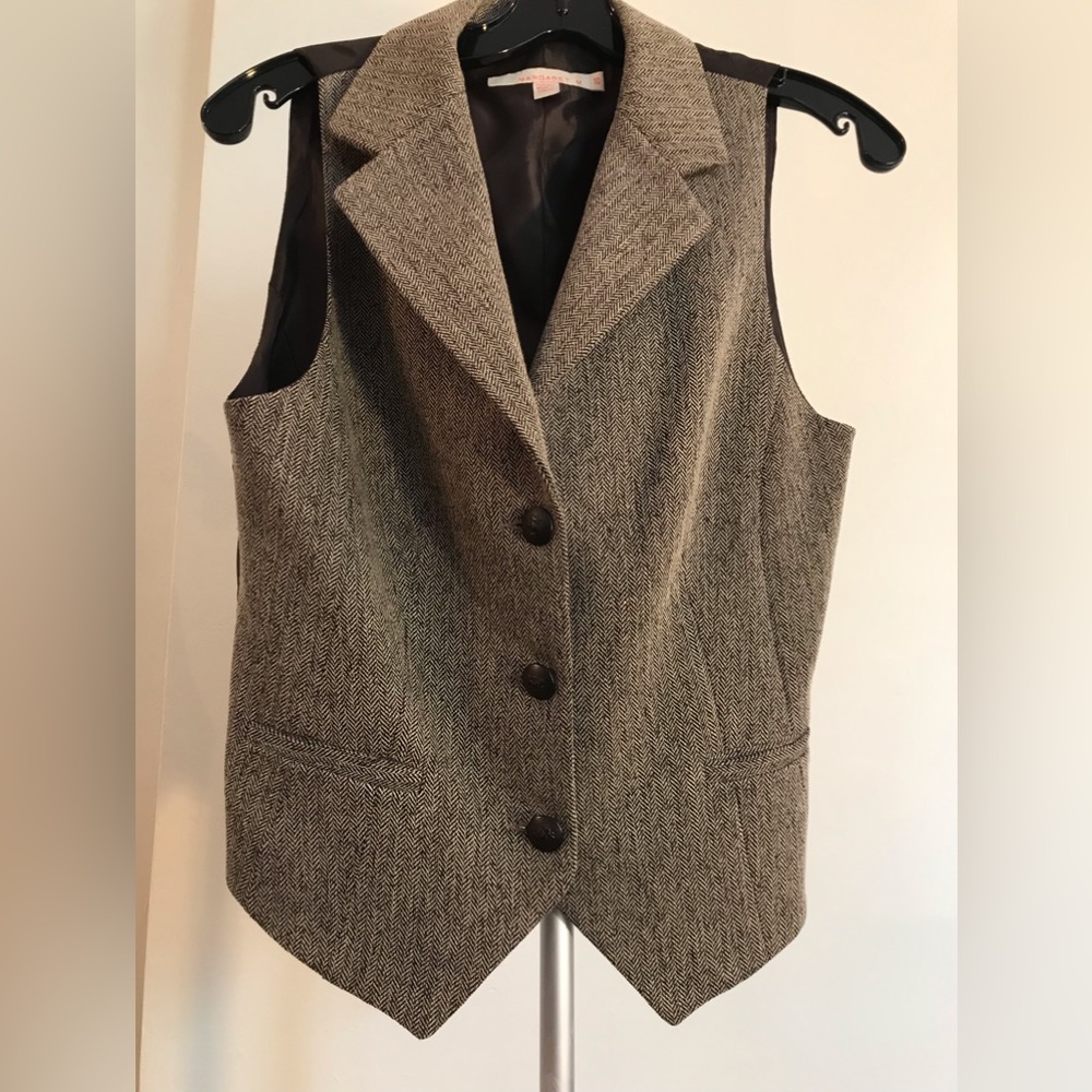 Womens tweed vest